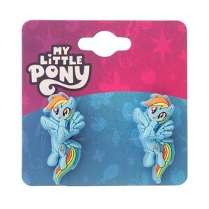 NEW Hasbro My Little Pony Rainbow Dash Earrings